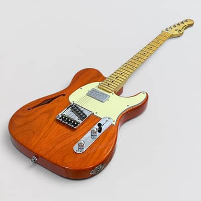 G&L Tribute ASAT Classic Bluesboy Semi-Hollow Electric Guitar - Orange image 10