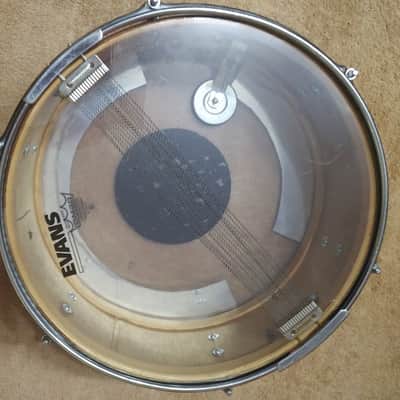 Raven Snare Drum 1960's Blue Sparkle w/Slingerland Snare Throw image 10