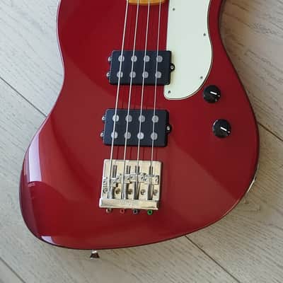 Fender Pawn Shop Series Reverse Jaguar Bass 2013 - Candy Apple Red image 4