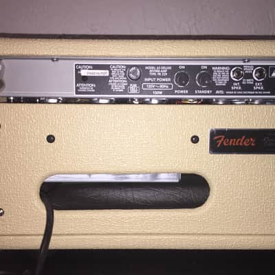Fender Limited Edition ‘65 Deluxe Reverb Head 2015 Blonde Mint Rare image 10