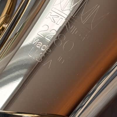 King 2280 4-Valve Euphonium Brass Lacquer image 9