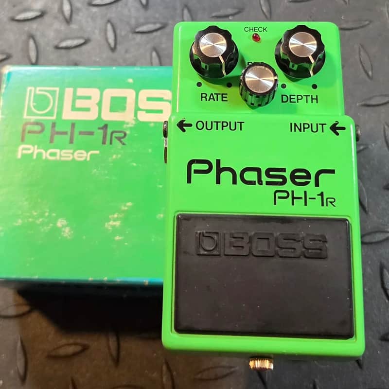 Boss PH-1R Phaser 1980's MIJ Phase Silver Screw Ink Serial image 1
