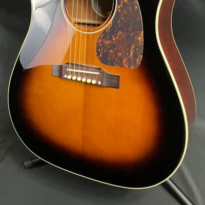 Epiphone Elitist J-45 Slope Shoulder Dreadnought Acoustic Guitar Vintage Sunburst w/ OHSC image 4