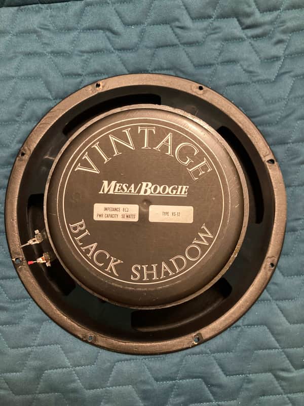 Mesa Boogie Vintage Black Shadow 12",  8 ohm speaker late-90s - Black image 1