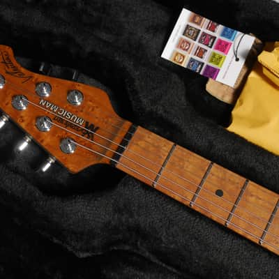 Music Man Valentine HH MN - Saturn Gold/Black image 6