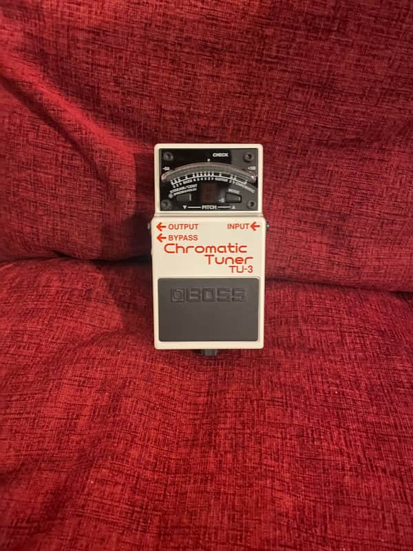Boss TU-3 Chromatic Tuner 2009 - Present - White image 1