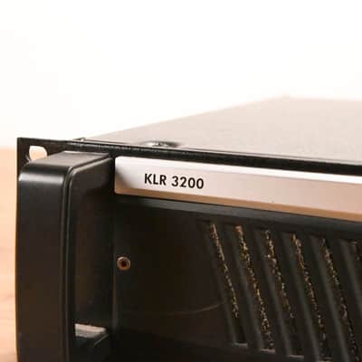 Ashly KLR-3200 Dual-Channel 1,600W Power Amplifier CG01Z3N image 5