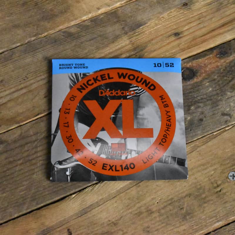 D'Addario EXL140 Nickel Round Wound Electric Guitar Strings 10-52 image 1