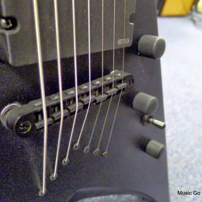 ESP LTD V-307 Satin Black FLYING V 7-STRING with EMG pickups! image 6