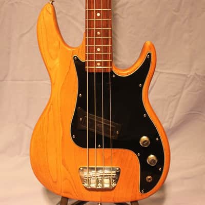 Vintage Peavey Fury Bass Guitar - Natural Ash Body/Rosewood Fretboard with Case image 2