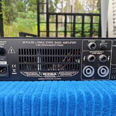 Mesa Boogie M-Pulse 600 Simul-State 600-Watt Rackmount Bass Amp Head 2001 - 2012 - Silver image 9