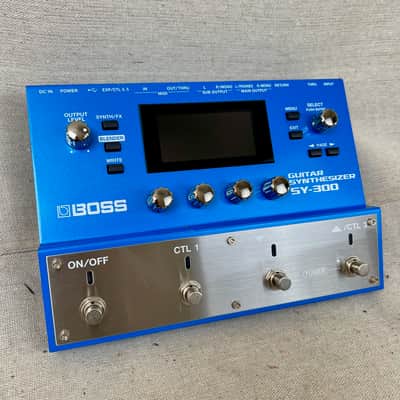Boss SY-300 Guitar Synthesizer 2019 Blue Effect Pedal