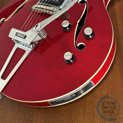 Yamaha, Hollow Body, SA30T, Vintage 1968, Cherry Red image 5