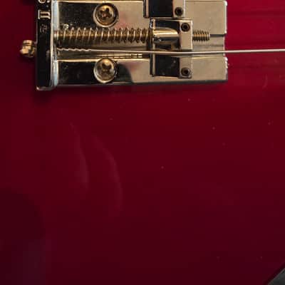 Fender Deluxe Active Jazz Bass 1998 - 2015 - Candy Apple Red image 8