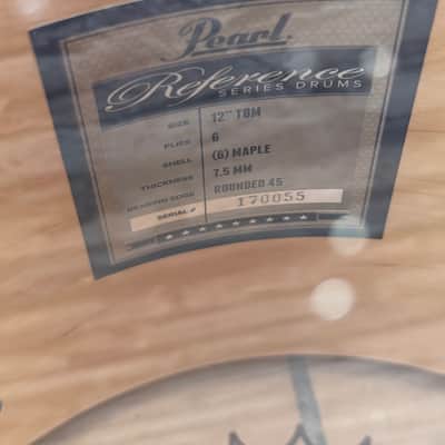 Pearl Reference RF1210T/C 12x10 Rack Tom Piano Black #103 – Brand New Open Box image 11