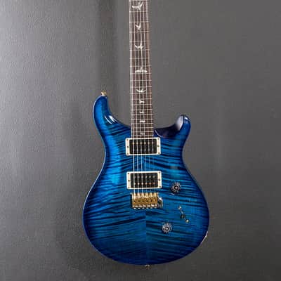 Paul Reed Smith Custom 24 10 Top - Royal Blue Burst Wraparound image 3
