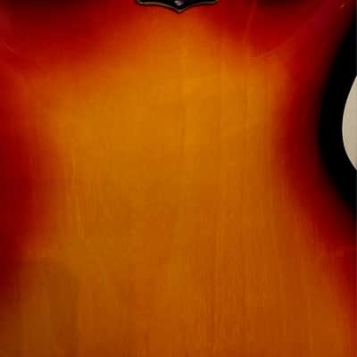 Vintage Kent Hollowbody Early 70's Sunburst - All Original image 5