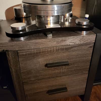 Transrotor Turntable Zet 1 2017Black With Aluminum Plater image 3