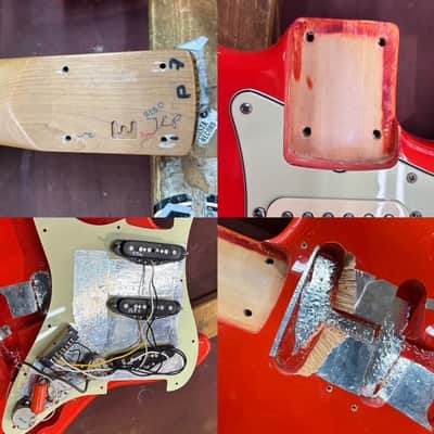 Fender Mexico Jazzmaster Neck×Fender Japan Stratocaster Body Component Guitar【SALE!】 image 11