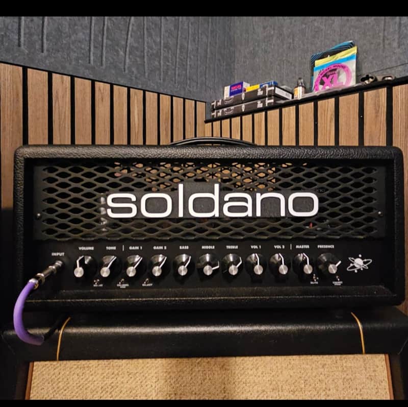 Soldano Astro 20 with Upgraded Tube Sets - Black image 1