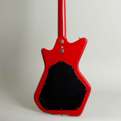 Airline Model 7244 Solid Body Electric Guitar (1964), ser. #G36719, black hard shell case. imagen 2