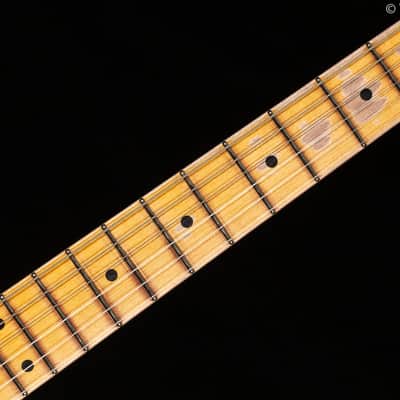 Fender Custom Shop 1958 Stratocaster Relic Faded Aged Chocolate 3-Color Sunburst (571) image 8