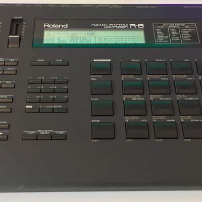 ROLAND R 8 1989 black + 3 memory cards + manual Near Mint condition ! image 2