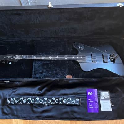 Original 2001 Gibson Blackbird (Thunderbird) Nikki Sixx Signature Electric Bass with Original Case/Paperwork image 1