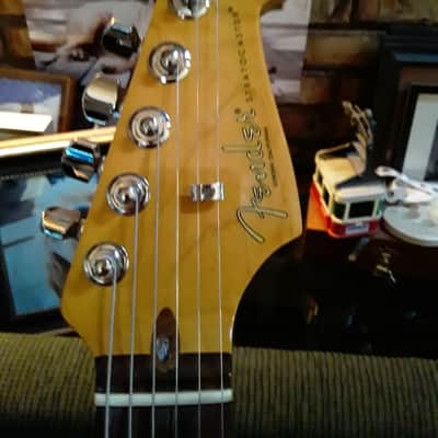 Fender American Professional II Stratocaster Thinline 2024 - Present - Transparent Daphne Blue image 4