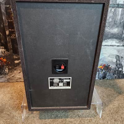 Yamaha Yamaha NS-A635A  3-way, 3-driver bookshelf speaker (1 SPEAKER ONLY) 90s  - Black image 5