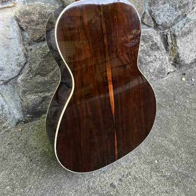 Goodman Handmade Stella/Regal style Grand Concert ladder braced 6 String Guitar image 4