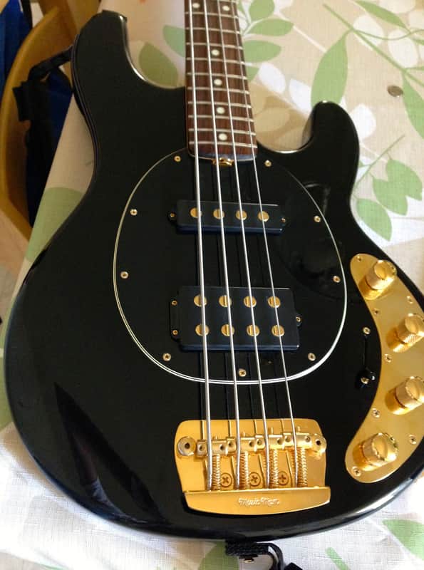 Musicman Stingray 2006 Limited Edition Black & Gold Hardware | Reverb