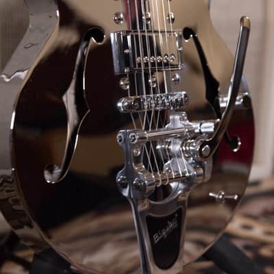 Normandy Aluminum Archtop Aluminum 2000s owned by Chris Shiflett image 3