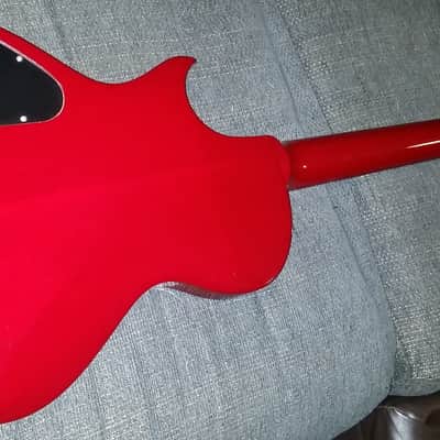 Rare Gibson "The Hawk" guitar - red image 4