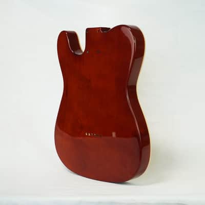Crafter Series DIY Alder Tele Amber Quilted Maple Top with Binding image 6