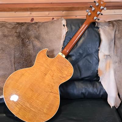 1997 The Heritage H-575 Figured Maple Hollow Body Electric Guitar with OHSC image 3