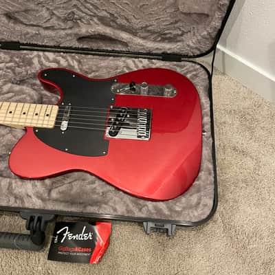 Fender American Ultra II Telecaster with Upgraded James Burton Neck - Sinister Red image 2