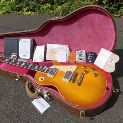 Gibson Les Paul Lemon Burst Custom Shop '58' 2023 - Rare 3,75 kg image 21