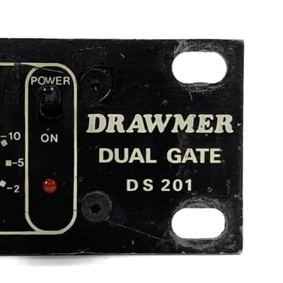 Drawmer DS201 Dual Gate 1984 - Present - Black TGHM #2 image 10