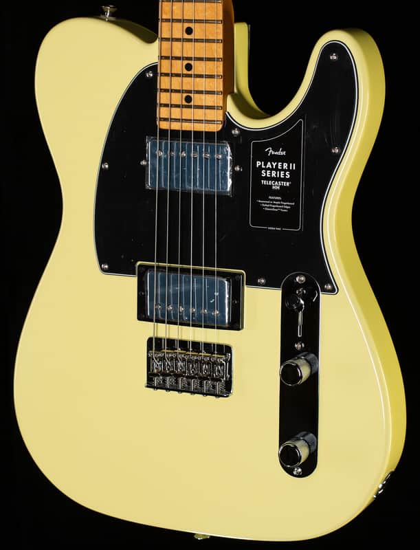 Fender Player II Telecaster HH Maple Fingerboard Hialeah Yellow (173) image 1