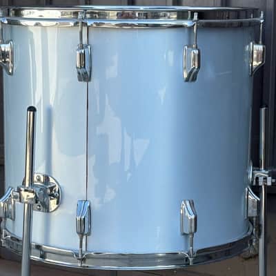 Vintage Rogers XP-8 Big R 18" Floor Tom Silver Mist Maple Shell for Drum Set image 6