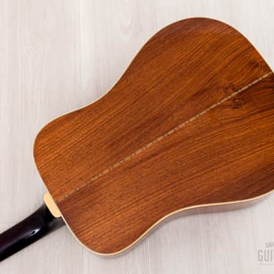 1977 Guild D-50 Bluegrass Special Vintage Dreadnought Acoustic Guitar Sunburst w/ Case, USA Westerly image 18
