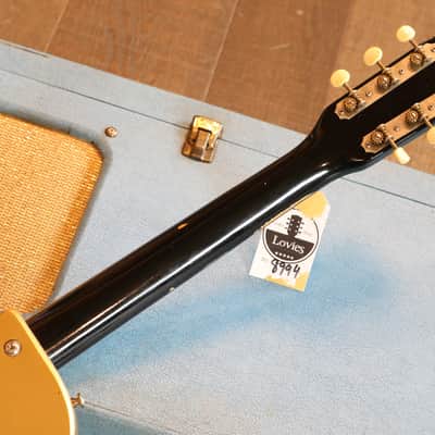 1966 Airline Model 7214 Amp-In-Case Electric Guitar Gold Blue + OHSC image 17
