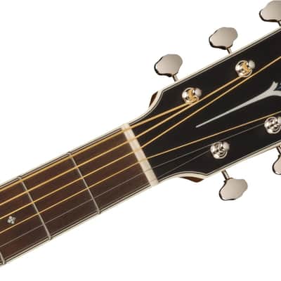 Fender Paramount PO-220E Orchestra, All Mahogany, Ovangkol Fingerboard, Aged Cognac Burst image 4