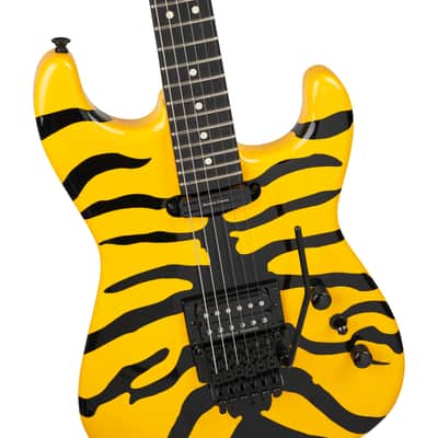 Jackson Pro Origins 1985 Limited Edition San Dimas SD1 HH FR Electric Guitar - Yellow Bengal image 6