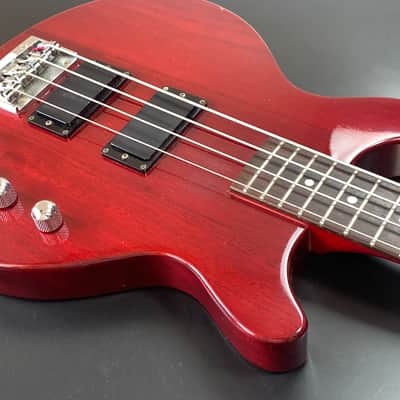 Greco TVB-650 Mahogany 30" Short Scale Used Electric Bass Guitar Made in Japan 1990s image 3
