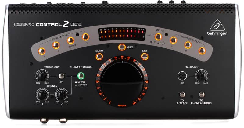 Behringer CONTROL2USB High-end Studio Control with VCA Control and USB Audio Interface image 1