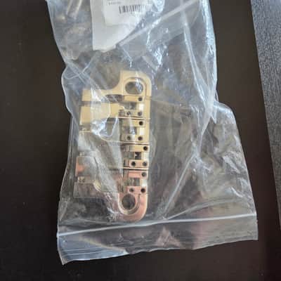 Hipshot 2 Point SuperTone Bass Bridge 2010s  - Chrome image 7