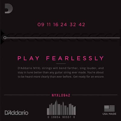 NYXL0942 09/42 Super Light D'Addario image 2