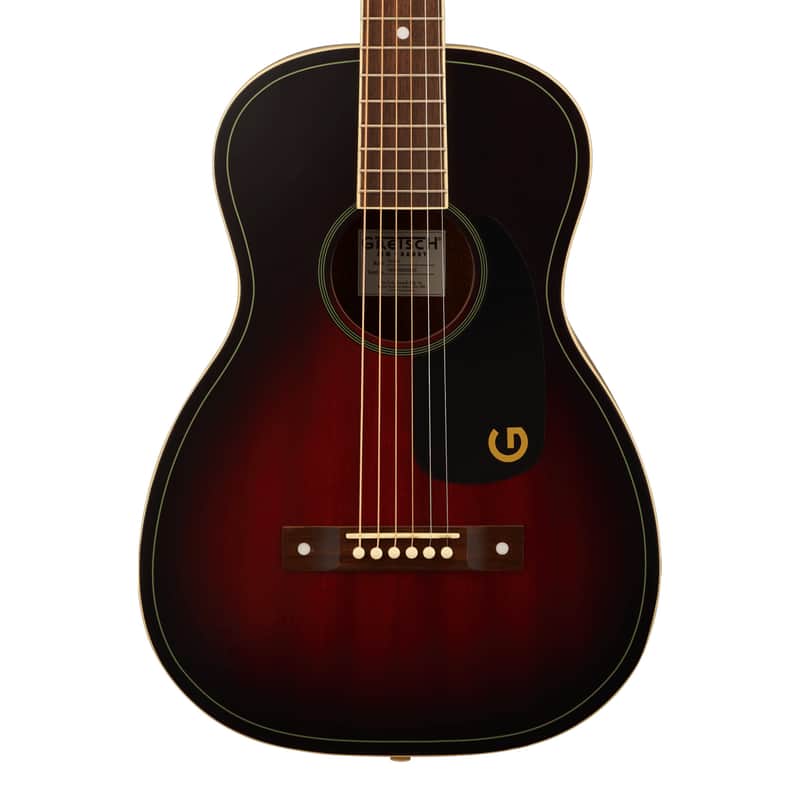 Gretsch Jim Dandy Parlor Acoustic Guitar - Deep Cherry Burst image 1